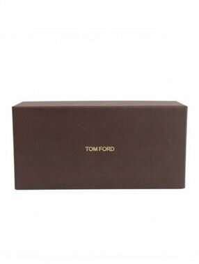 TOM FORD RIGID SUNGLASSES BOX, VELVET CASE, AND WIPE